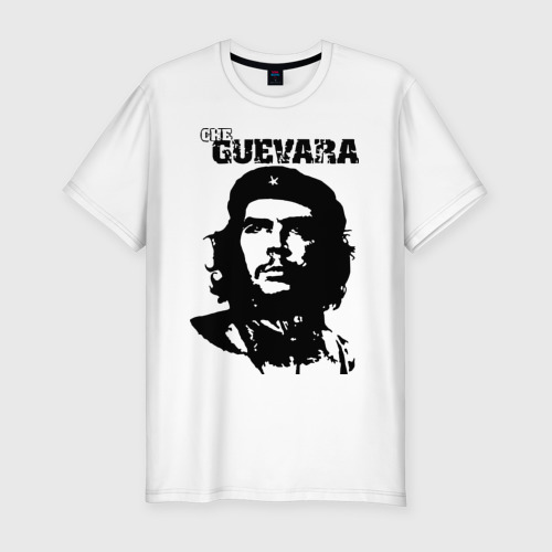 Мужская футболка премиум с принтом Че гевара, вид спереди #2
