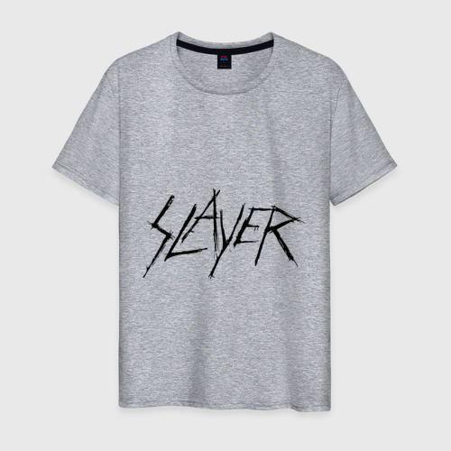 Мужская футболка хлопок с принтом Slayer (2), вид спереди #2