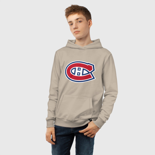 Детская толстовка хлопок с принтом Montreal Canadiens, фото #5