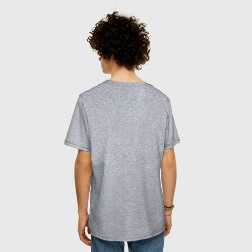 Мужская футболка хлопок Oversize с принтом Depeche Mode - Black Celebration, вид сзади #2