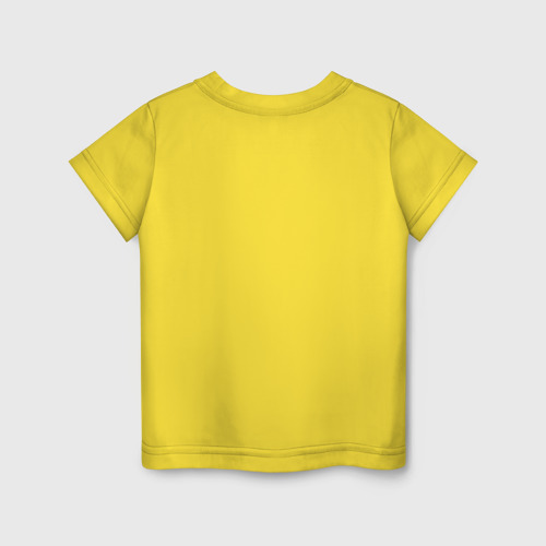 Детская футболка хлопок с принтом Самбо - достояние России, вид сзади #1