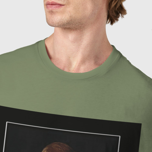 Мужская футболка хлопок с принтом Хаус с мозгом Демотиватор, фото #4