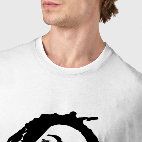 Мужская футболка хлопок с принтом Bob marley-don\'t worry, фото #4