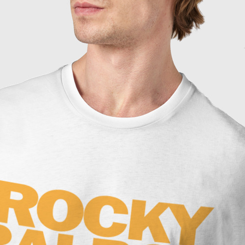 Мужская футболка хлопок с принтом Рокки Rocky Balboa, фото #4