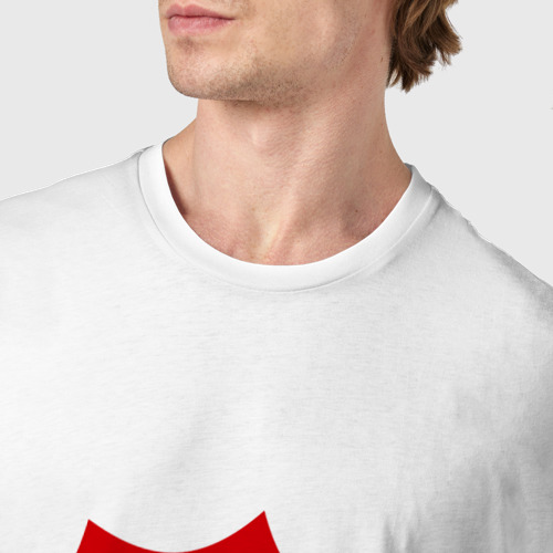 Мужская футболка хлопок с принтом Крутой Сэм, фото #4