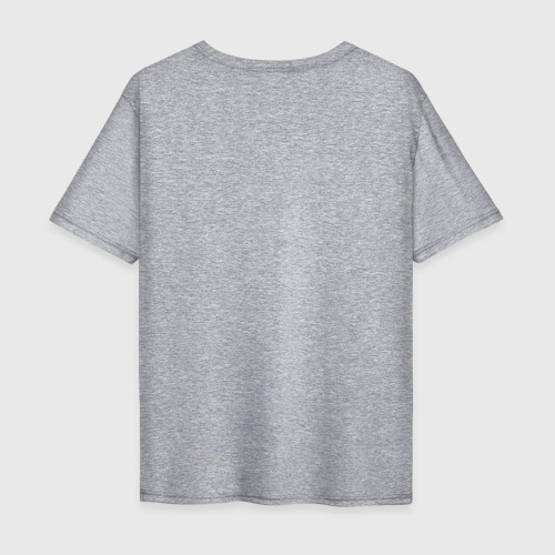 Мужская футболка хлопок Oversize с принтом Paul van Dyk Chaos, вид сзади #1