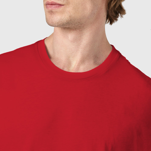Мужская футболка хлопок с принтом Chrysler лого, фото #4