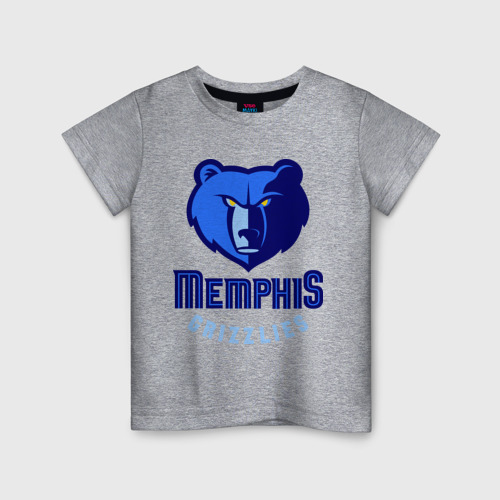 Детская футболка хлопок с принтом Memphis, вид спереди #2