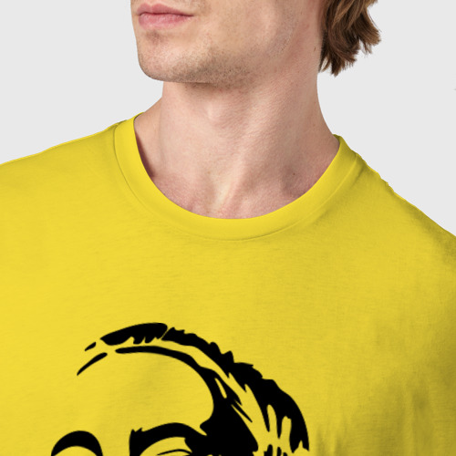 Мужская футболка хлопок с принтом Эминем, фото #4