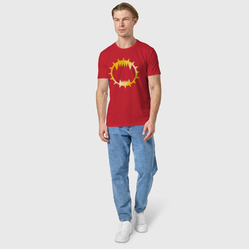 Мужская футболка хлопок с принтом Пожиратели Миров World Eaters, вид сбоку #3