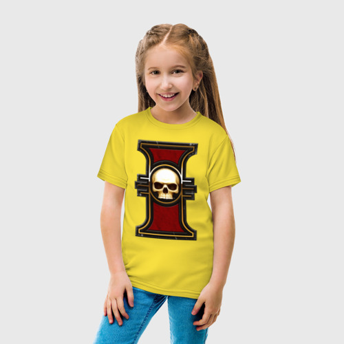 Детская футболка хлопок с принтом Ордо Еретикус (Ordo Hereticus), вид сбоку #3