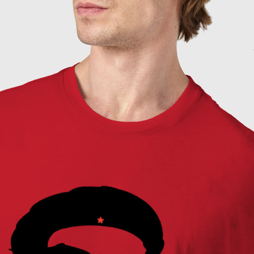 Мужская футболка хлопок с принтом Эрнесто Че Гевара, фото #4
