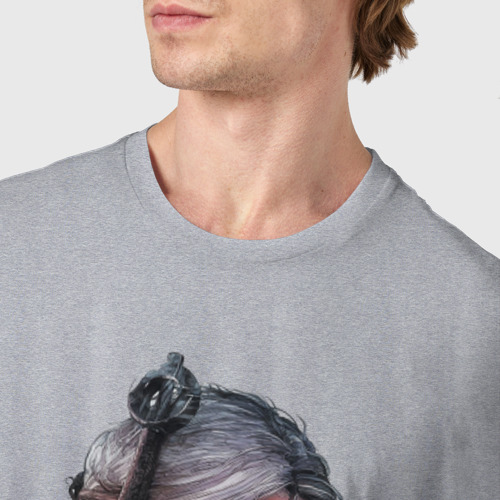 Мужская футболка хлопок с принтом The Witcher 3, фото #4