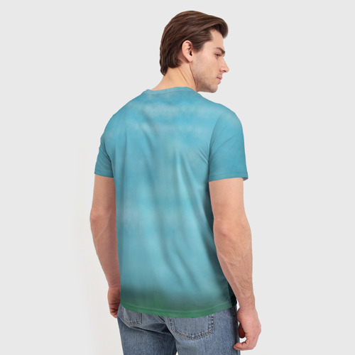 Мужская футболка 3D с принтом Slipknot, вид сзади #2