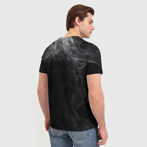 Мужская футболка 3D с принтом Nirvana, вид сзади #2