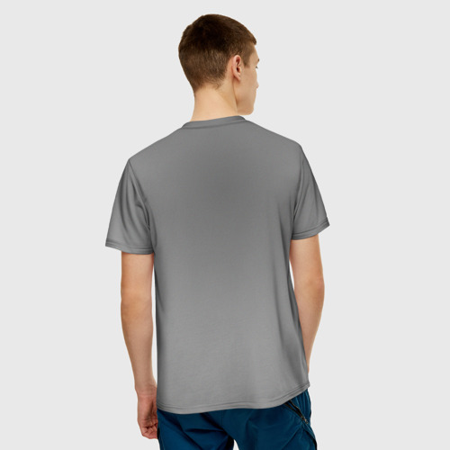Мужская 3D футболка с принтом Nirvana, вид сзади #2