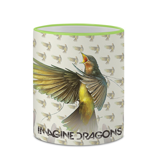 Кружка с полной запечаткой с принтом Imagine Dragons, фото #4