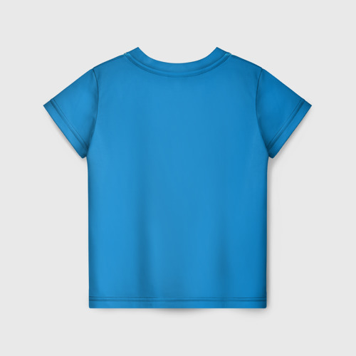 Детская футболка 3D с принтом Самолеты, вид сзади #1