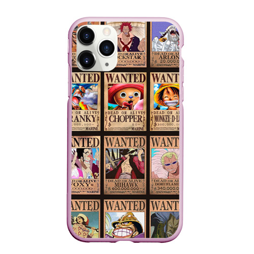 Чехол для iPhone 11 Pro матовый с принтом One Piece, вид спереди #2
