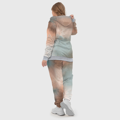 Женский 3D костюм с принтом Пума, вид сзади #2