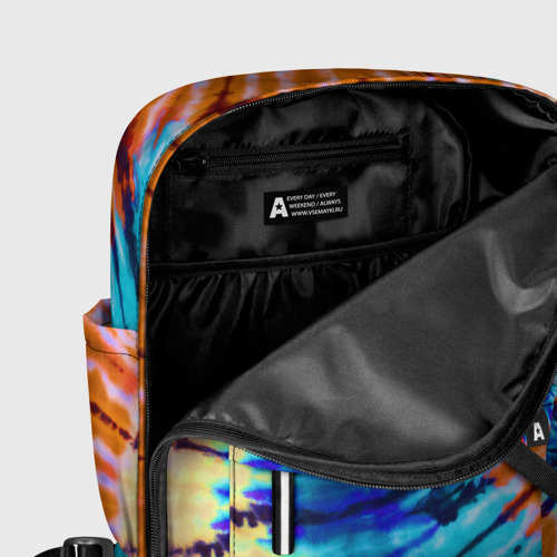 Женский рюкзак 3D с принтом Tie dye, фото #5