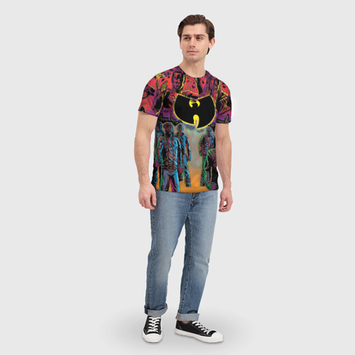 Мужская футболка 3D с принтом Wu tang clan, вид сбоку #3