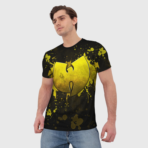 Мужская футболка 3D с принтом Wu-Tang Clan, фото на моделе #1