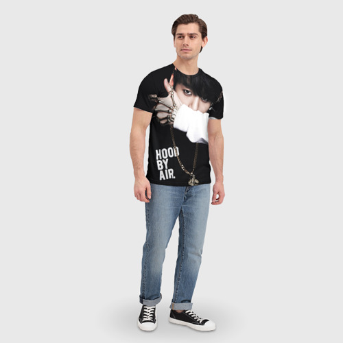 Мужская футболка 3D с принтом Bts, вид сбоку #3