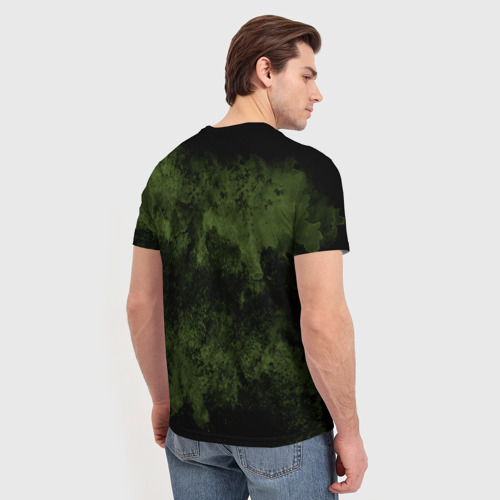 Мужская футболка 3D с принтом Green Day, вид сзади #2