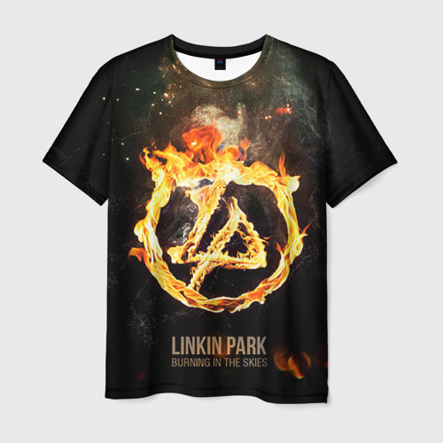 Мужская 3D футболка Linkin Park