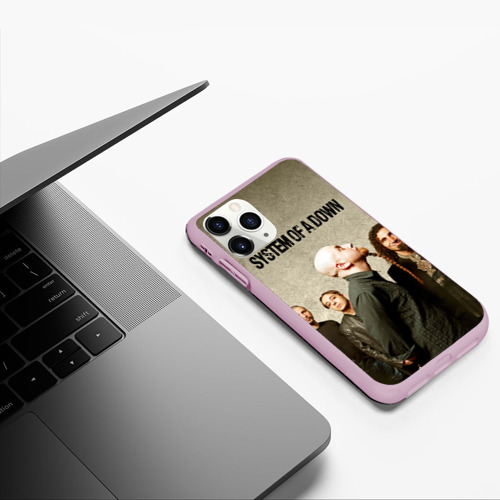 Чехол для iPhone 11 Pro матовый с принтом System of a Down, фото #5