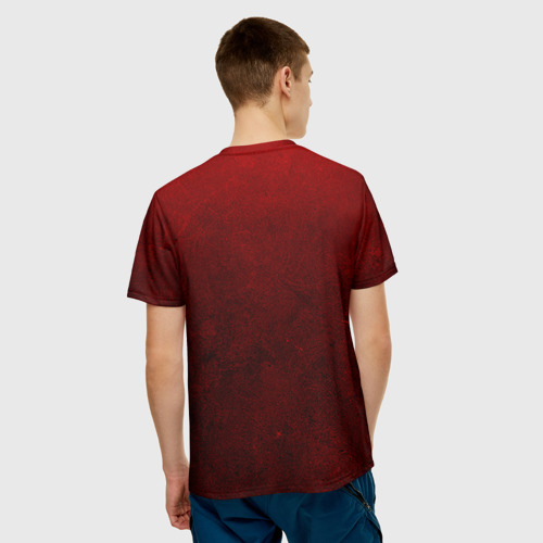 Мужская 3D футболка с принтом System of a Down, вид сзади #2