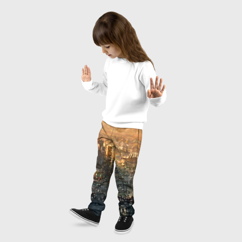 Детские брюки 3D с принтом Fallout, фото на моделе #1