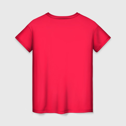 Женская 3D футболка с принтом Кавайная Харли Квинн, вид сзади #1