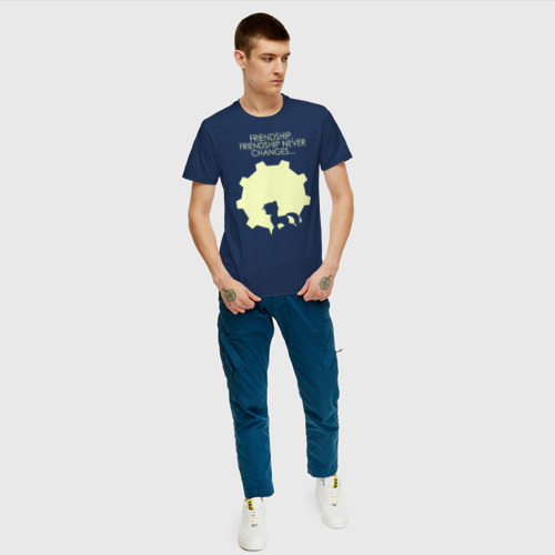 Мужская футболка с принтом Fallout Equestria, вид сбоку #3