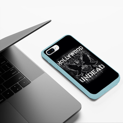 Чехол для iPhone 7Plus/8 Plus матовый с принтом Hollywood Undead, фото #5