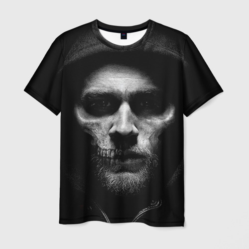 Мужская футболка 3D с принтом Sons Of Anarchy, вид спереди #2