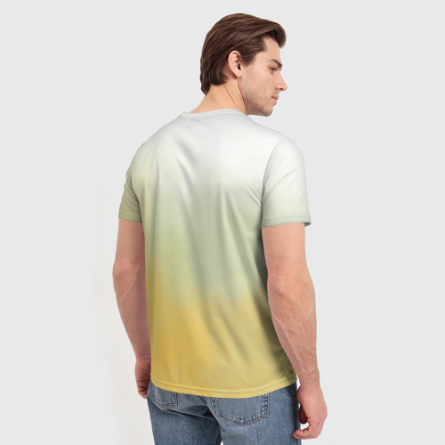 Мужская 3D футболка с принтом Queen группа, вид сзади #2