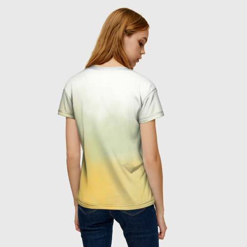 Женская футболка 3D с принтом Queen группа, вид сзади #2