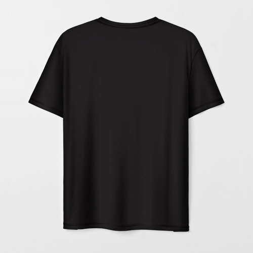 Мужская 3D футболка с принтом Агата Кристи 2, вид сзади #1