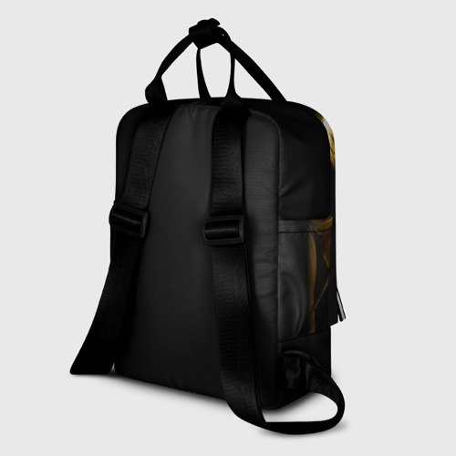 Женский рюкзак 3D с принтом Кипелов 2, вид сзади #1
