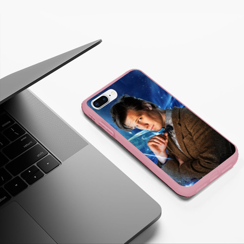 Чехол для iPhone 7Plus/8 Plus матовый с принтом 11th Doctor Who, фото #5