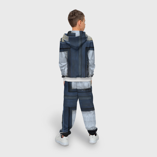 Детский 3D костюм с принтом New Doctor, вид сзади #2