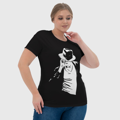 Женская футболка 3D с принтом Michael Jackson, фото #4
