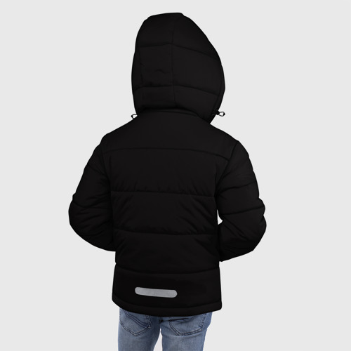 Зимняя куртка для мальчиков 3D с принтом Michael Jackson, вид сзади #2