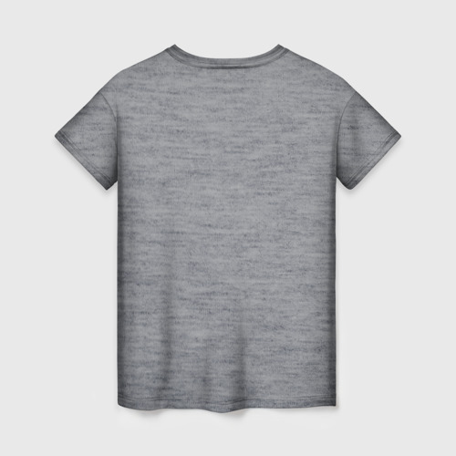 Женская футболка 3D с принтом Еноты, вид сзади #1