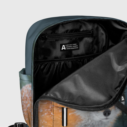 Женский рюкзак 3D с принтом Фыр фыр, фото #5