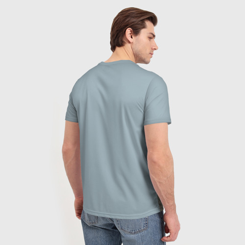 Мужская футболка 3D с принтом Город-герой Сталинград, вид сзади #2