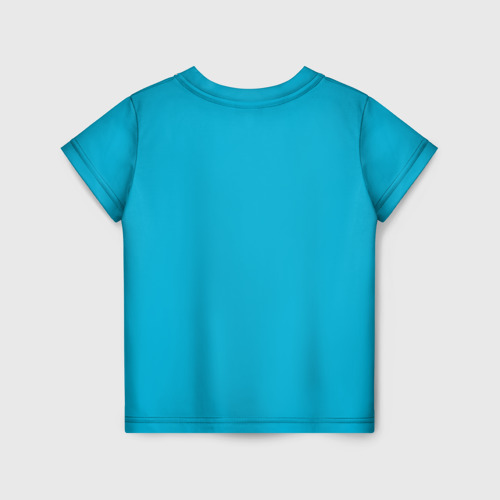 Детская футболка 3D с принтом Александр Попов, вид сзади #1