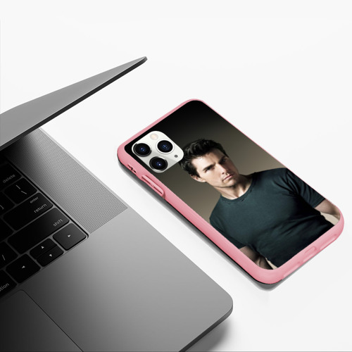 Чехол для iPhone 11 Pro Max матовый с принтом Том Круз, фото #5